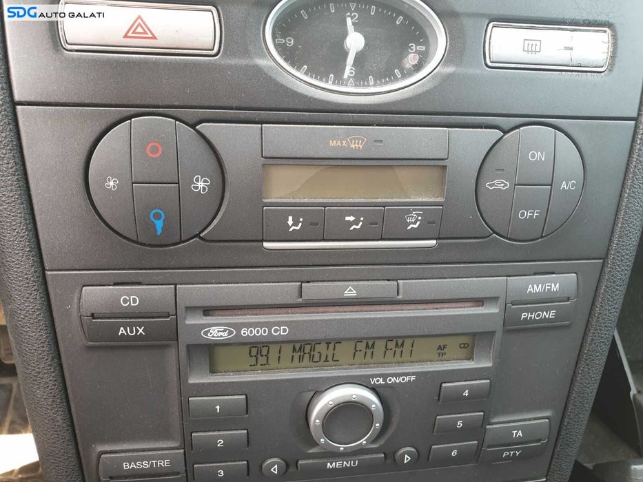 Panou Consola Comanda AC Aer Conditionat Clima Climatronic Ford Mondeo MK 3 2001 - 2007