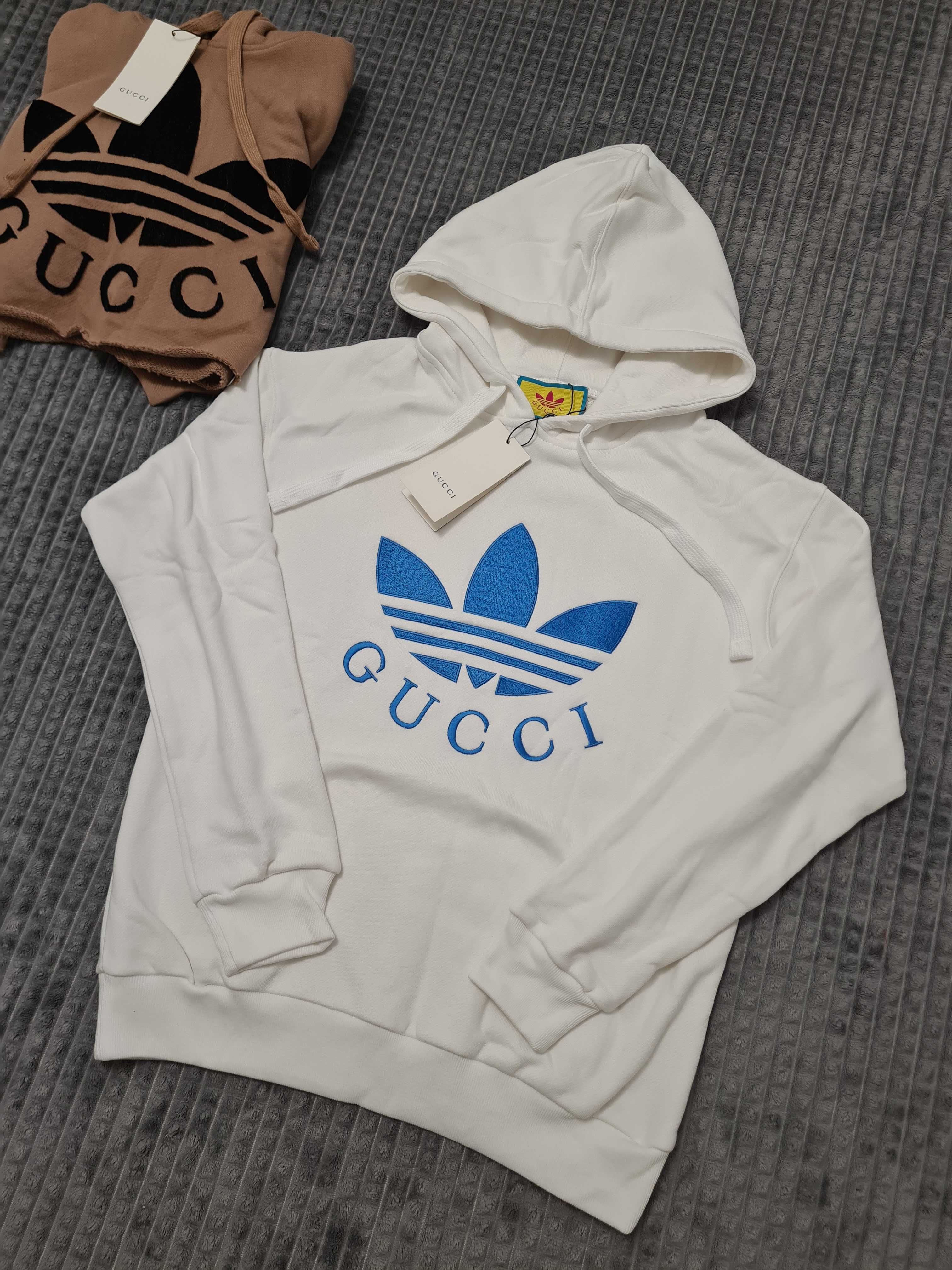 Hanorac Adidas x Gucci hoodie (bluza) - tip Premium