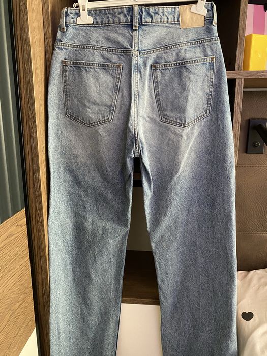 Zara дънки straight-fit