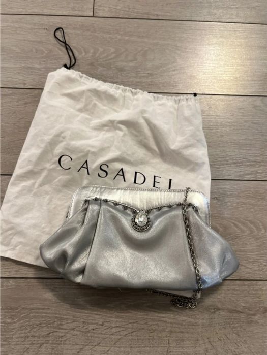 Casadei Geanta argintie