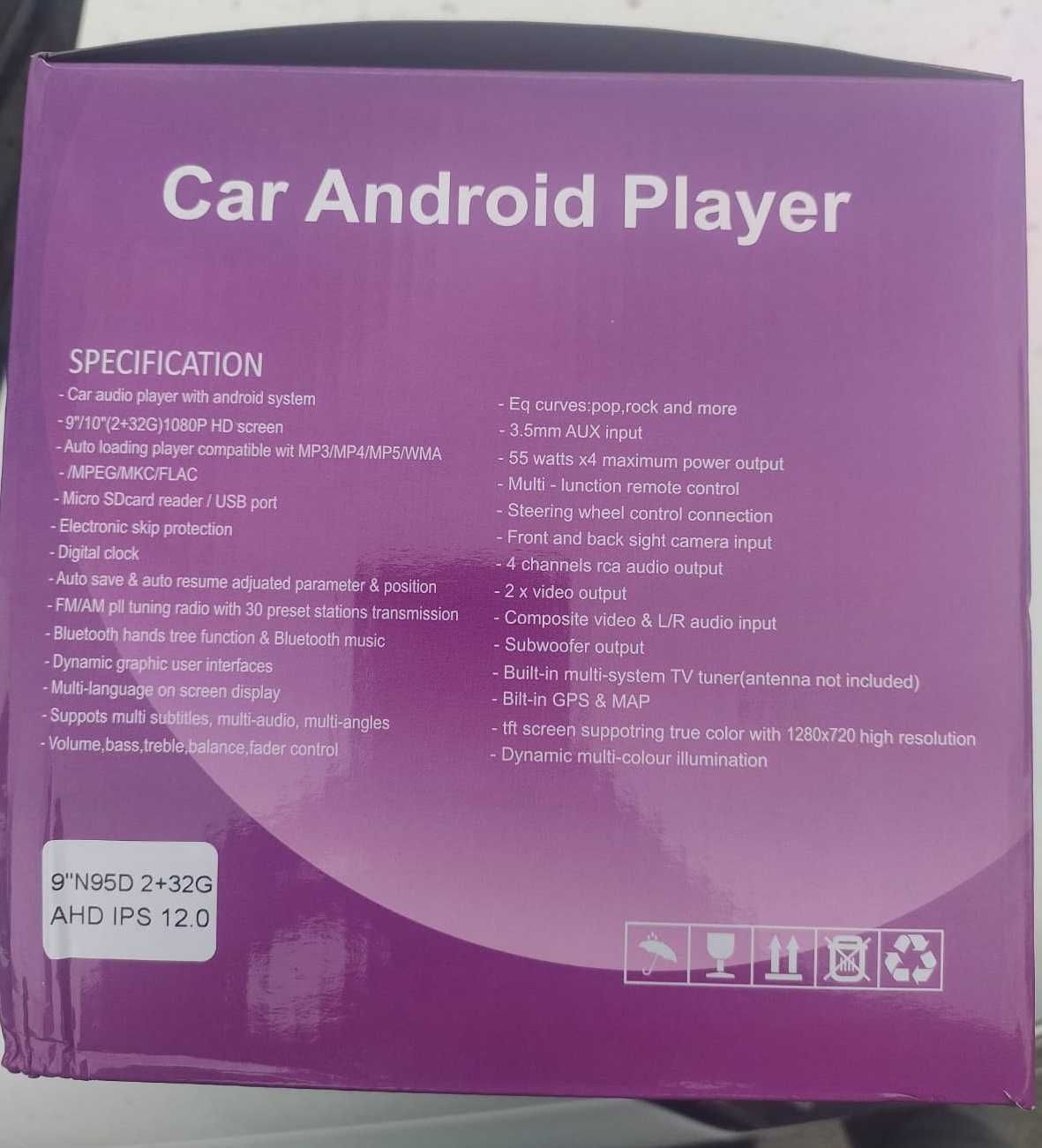 Android N95D 9 дюймов 2+32 gb (новая)