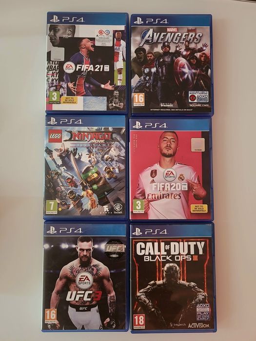 Много игри за PS4