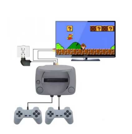 ТВ игра, ретро конзола с джойстик