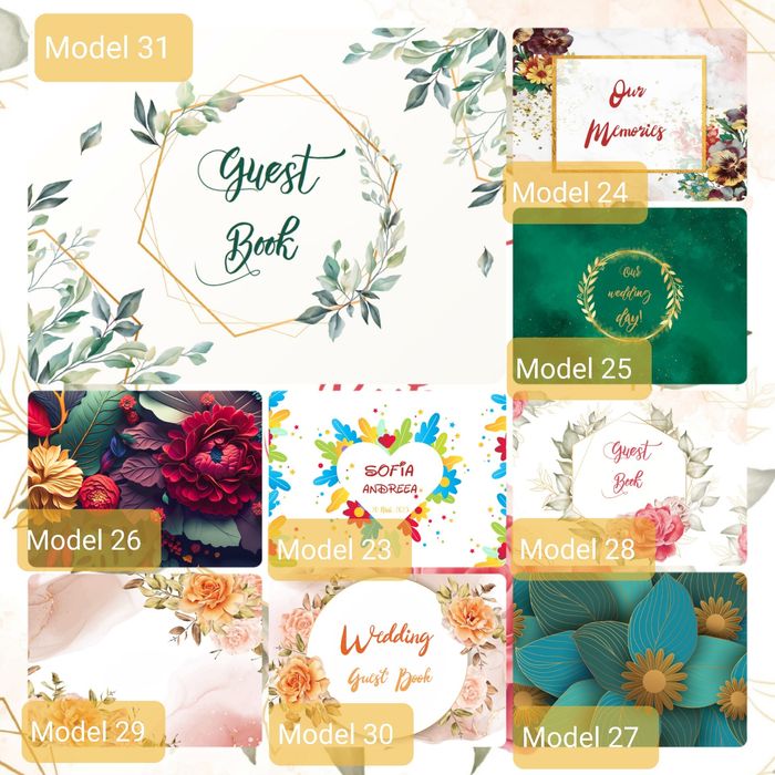 Guestbook Album foto Carte amintiri