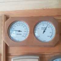 Термометр-гигрометр 2 в 1 для бани