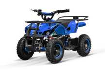 ATV electric pentru copii NITRO Torino Quad 1000W 36V,  Albastra