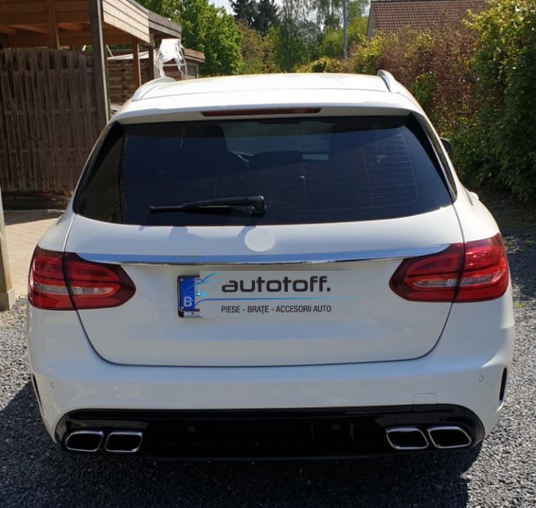 Difuzor bara spate Mercdedes W205 A205 C-Class (14-20) model C63 S AMG