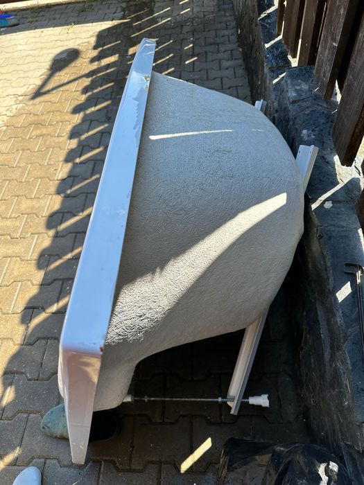 Cada baie de colț Ravak Rosa asimetrică stânga 160x105 cm