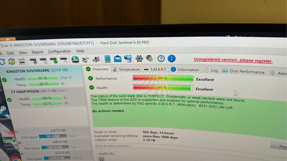 Vand ssd sata samsung / Kingston 128gb /256gb / 500gb