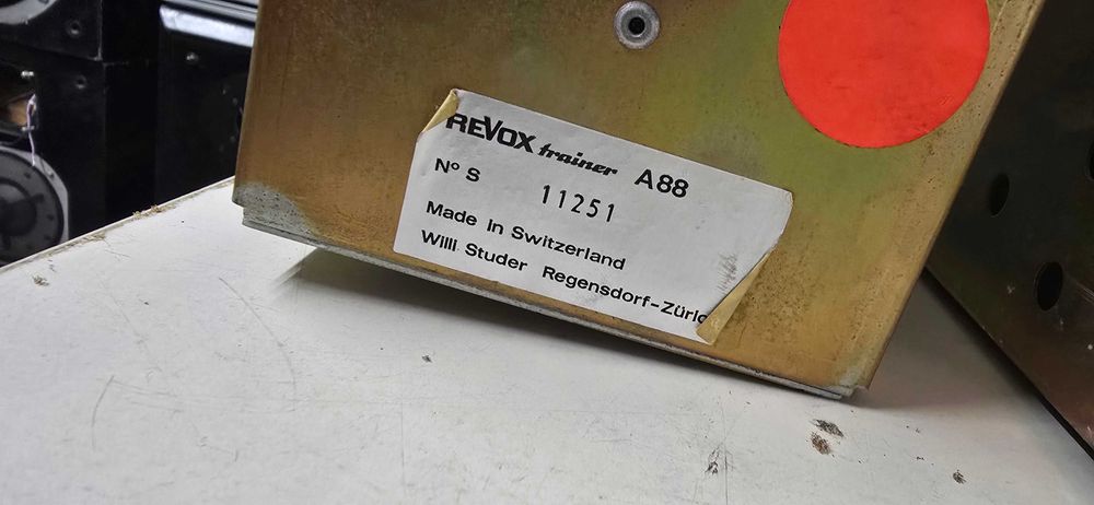 Magnetofon  Revox A88  trainer  vintage