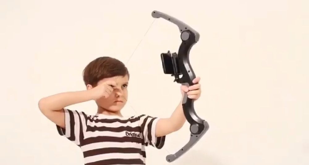 Лук - интерактивная игрушка - оригинальный подарок мальчикам\девочкам