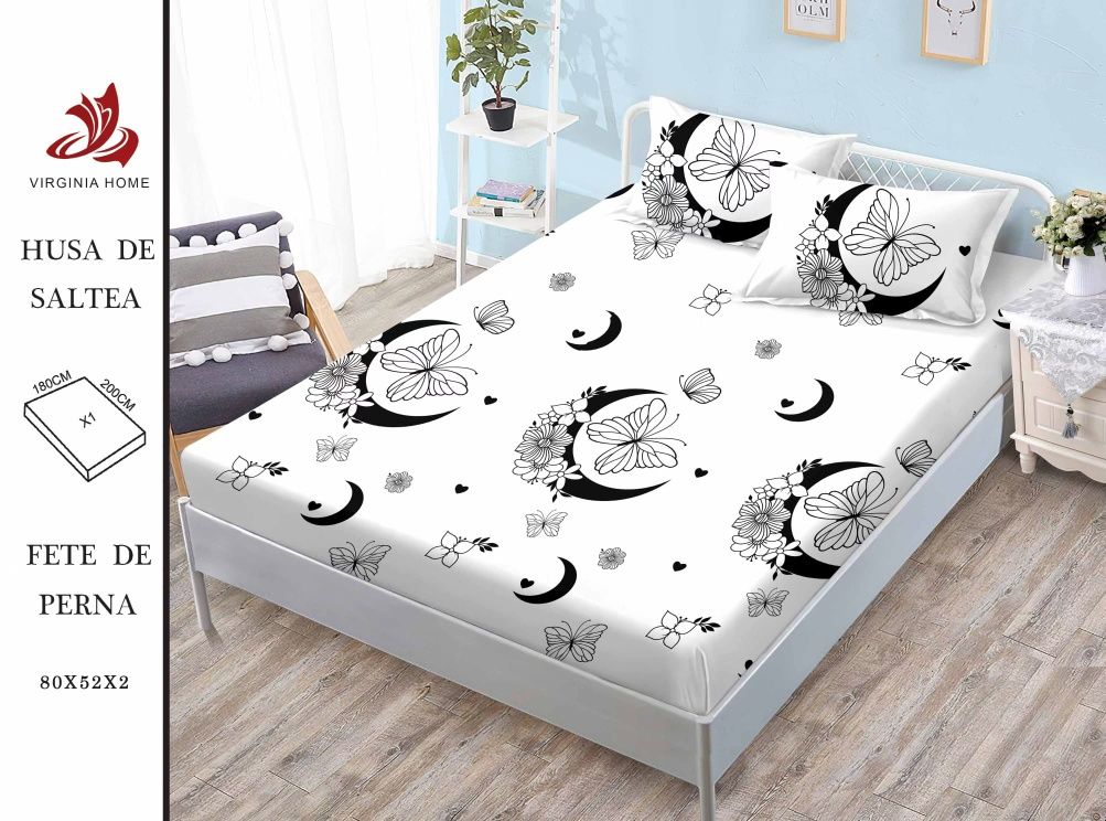 Set lenjerie cu husă de saltea PREMIUM