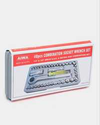 Набор торцевых головок AIWA  с трещеткой 40 предметов
