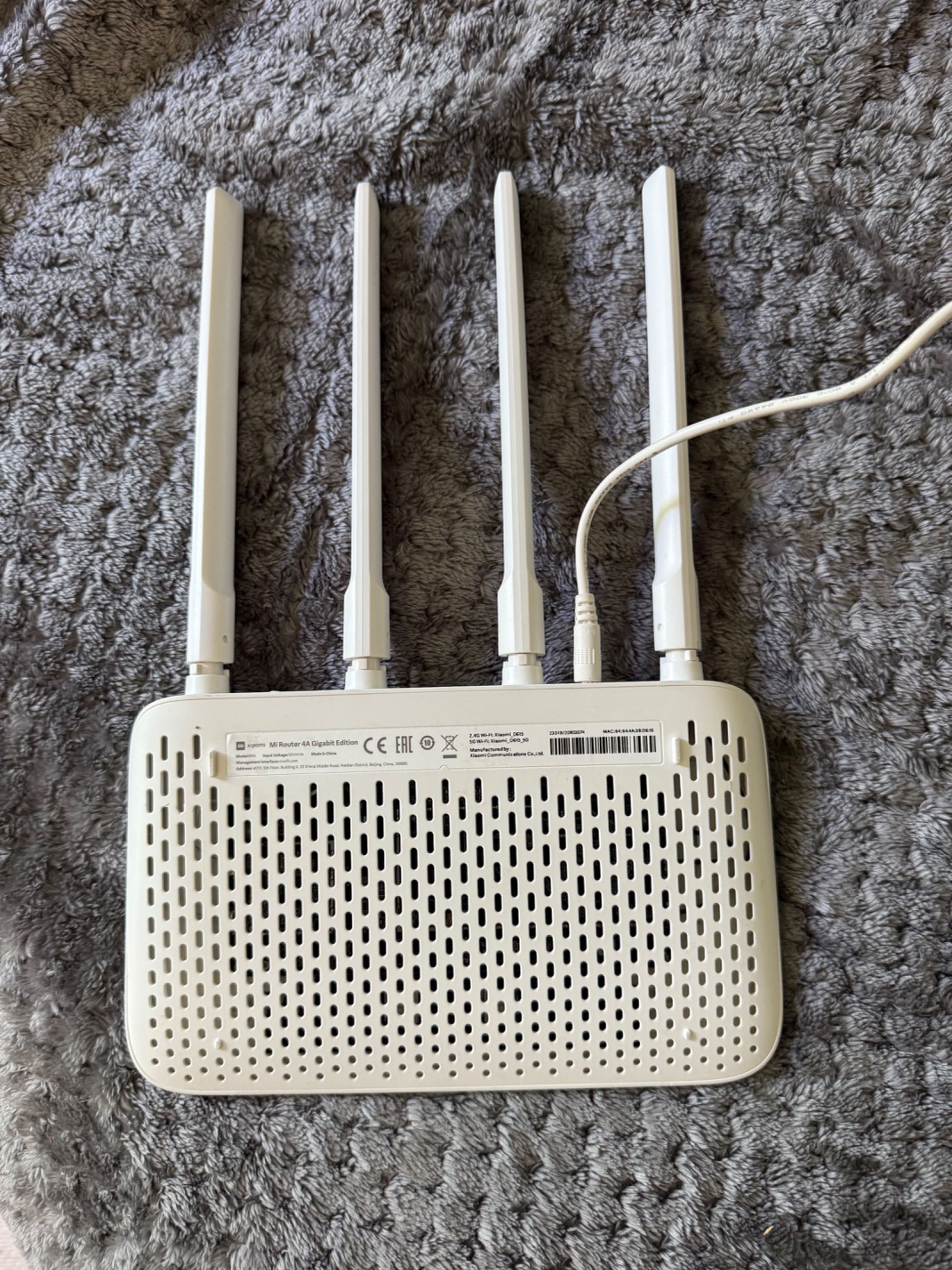 Wi-Fi роутер Xiaomi Mi Router 4A Gigabit Edition