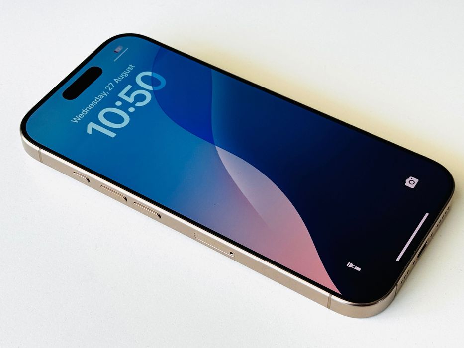 НОВ! Iphone 16 Pro 128GB Desert Titanium Гаранция 6 месеца