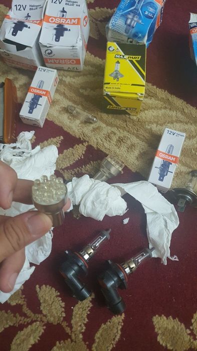 Лампалар бар фара хам туманкага  машынга шевролет келип коресилер фото