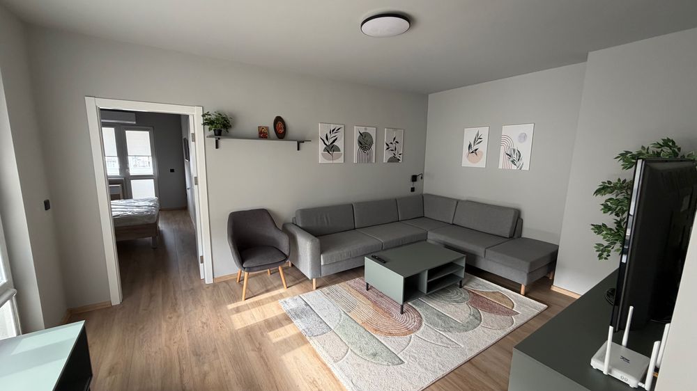 Двустаен, обзаведен, неползван. Цветен квартал, Варна