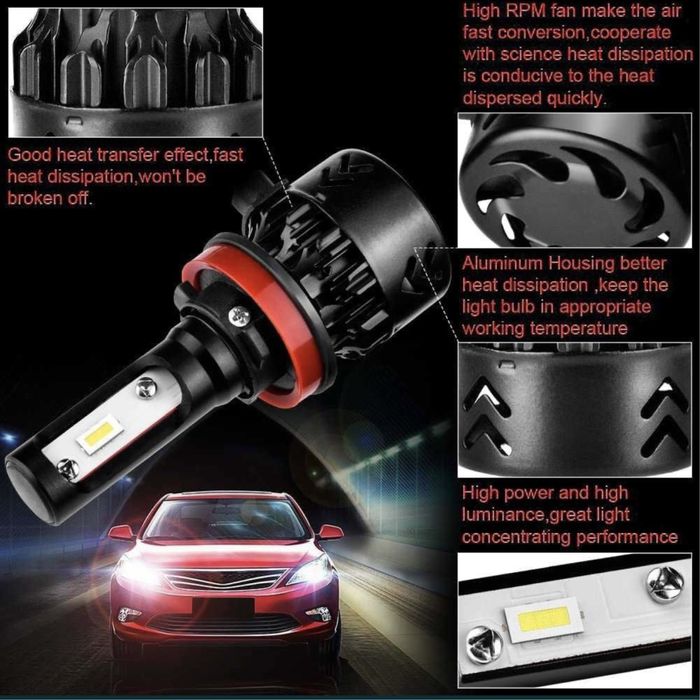 LED крушки H1 за автомобил LTPAG