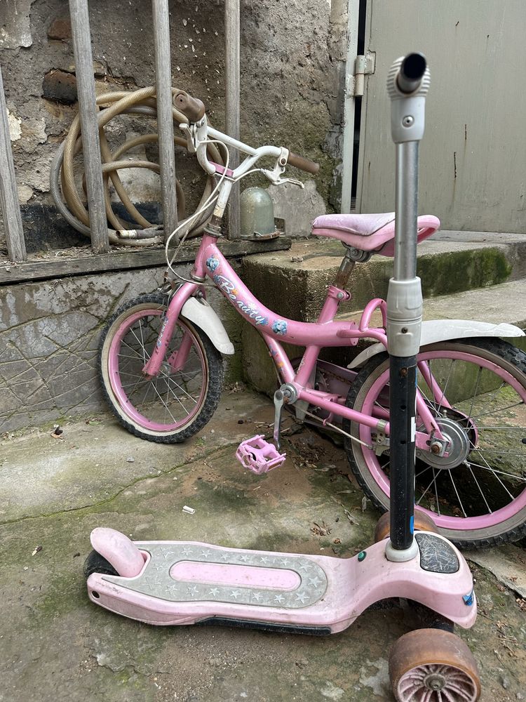 Продам детский велосипед и самокат
