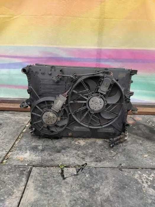 Ansamblu radiatoare electroventilatoare VW Touareg 7L automata 2.5