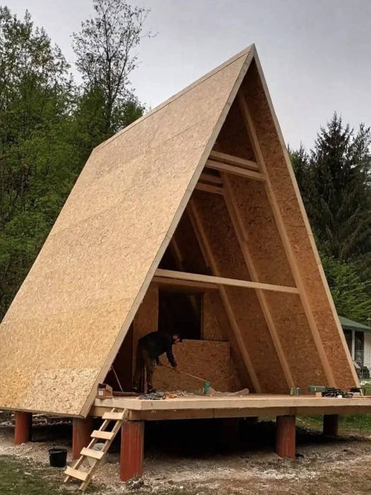 Cabana A frame tip A vând sau schimb cu variante auto