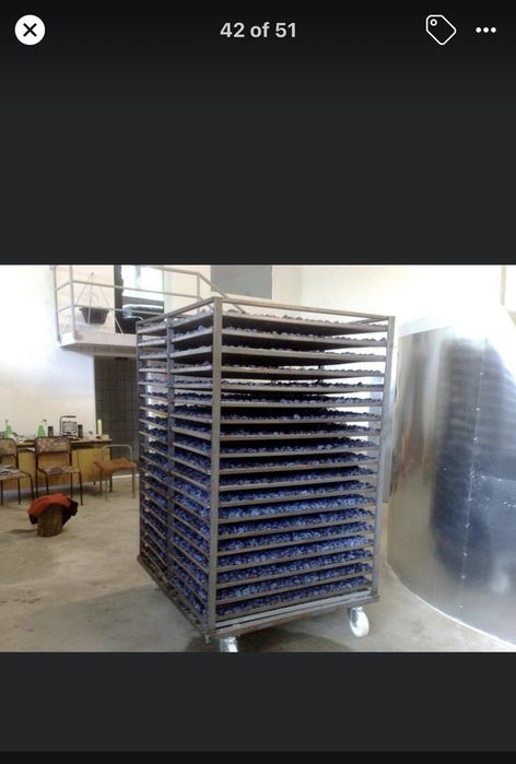 Неръждаема количка неръждаеми тави