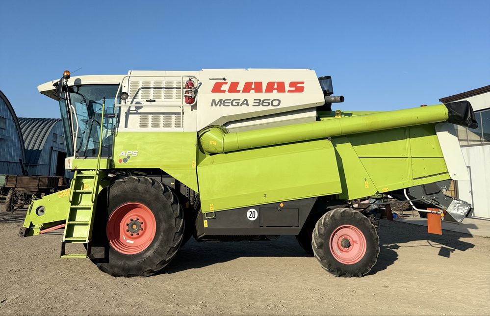 Claas Mega 360 an fabricatie 2007