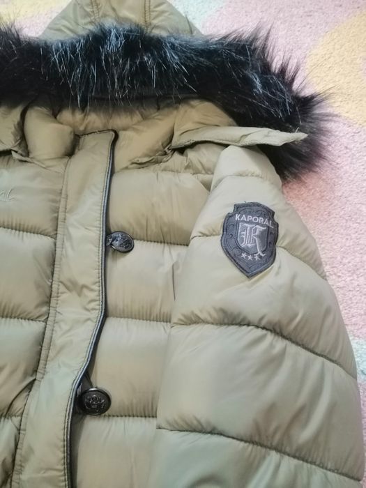 Ново Тъмно Зелено Зимно Яке Капорал / Kaporal