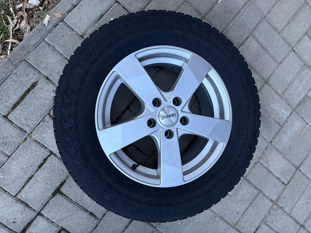 Jante + Cauciucuri iarna 215/65/16 102T 5x112 ET 35 VW/Audi/Skoda/Seat