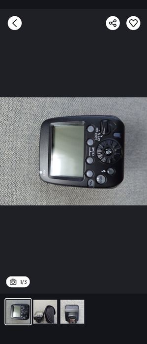 Canon ST E3 RT Transmitator