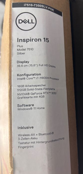 Laptop Dell Inspiron 15