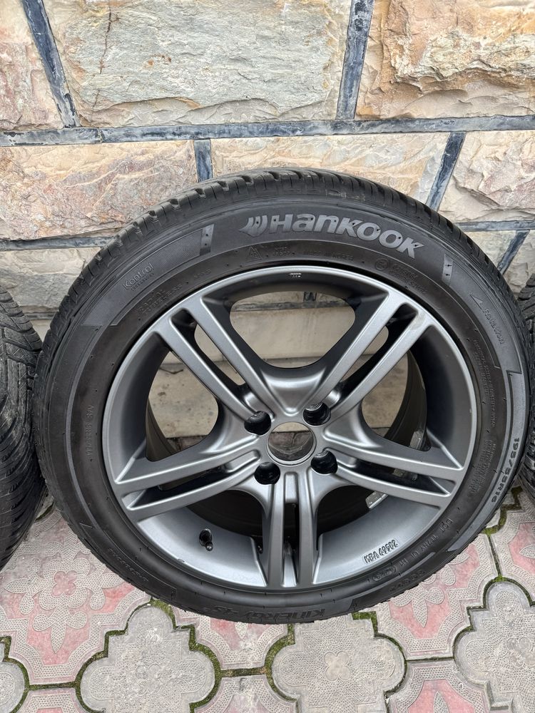 Диски на Hyundai i20 Mak с шинами hankook 195/55 r16