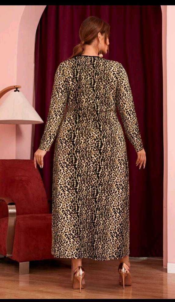 Si BATAL. Modele rochii Leopard sau cu imprimeu deosebit