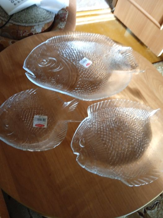 Блюдо-рыбки,комплект 3 штуки