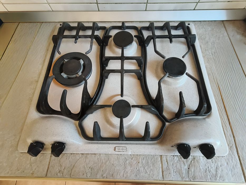 set FRANKE avena/crem-Cuptor electric+plită gaz+hota