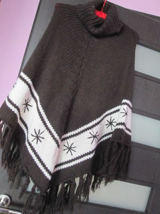 poncho maro dame L
