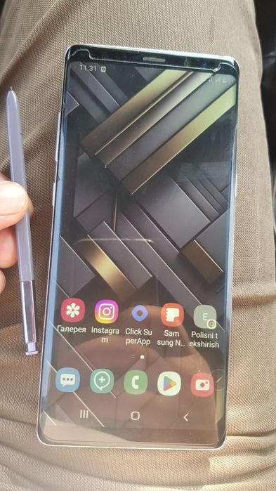 Samsung note 8 holati yaxshi ishlashi zor