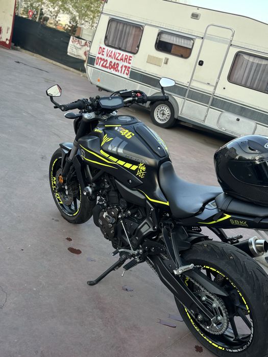 Yamaha mt 07 2017  limitat la A2