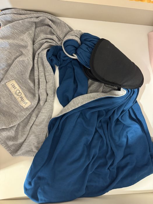 Двулицев Ринг слинг за бебеносене