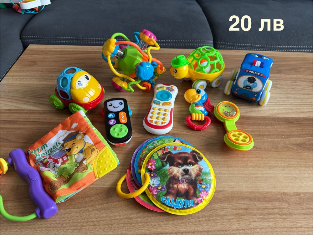 Лот дървени играчки Монтесори и други лотове с играчки