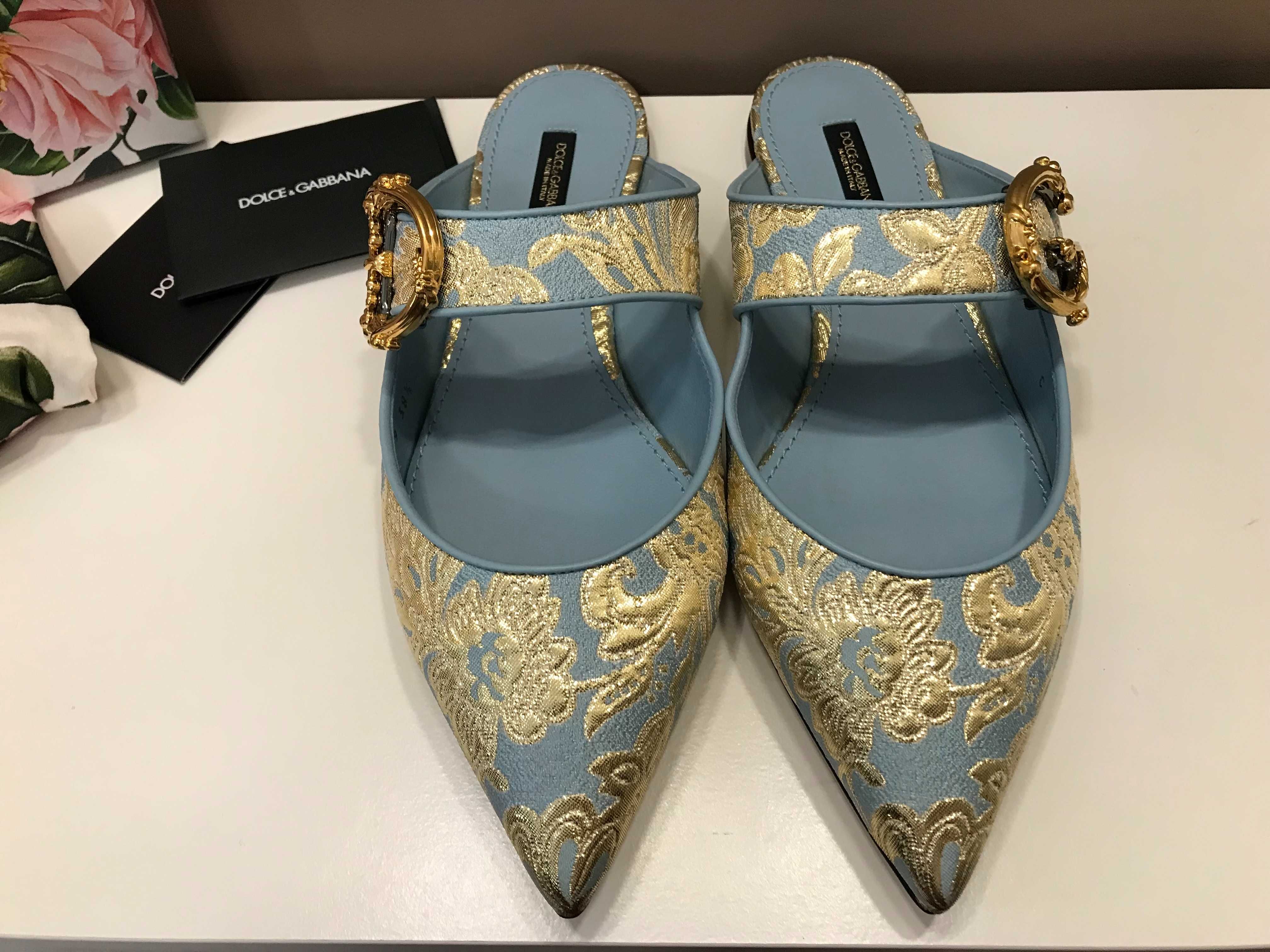 Dolce Gabbana 38,5 dama, originali, full box, retail 695 euro