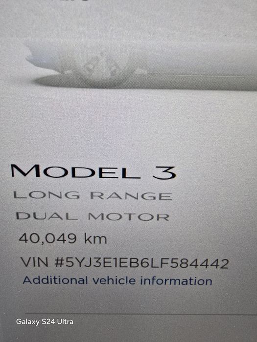 Тесла М3 из кореи.2019г.в