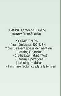 Finantare persoane juridice leasing financiar auto echipamente/utilaje
