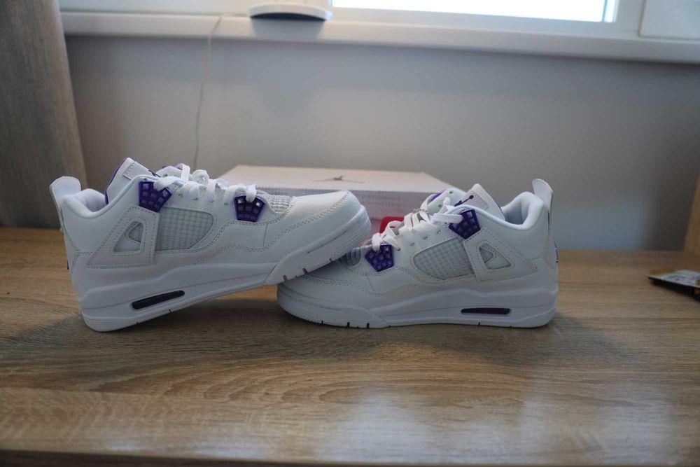 Jordan 4 Purple Metallic 40 41 42 43 44