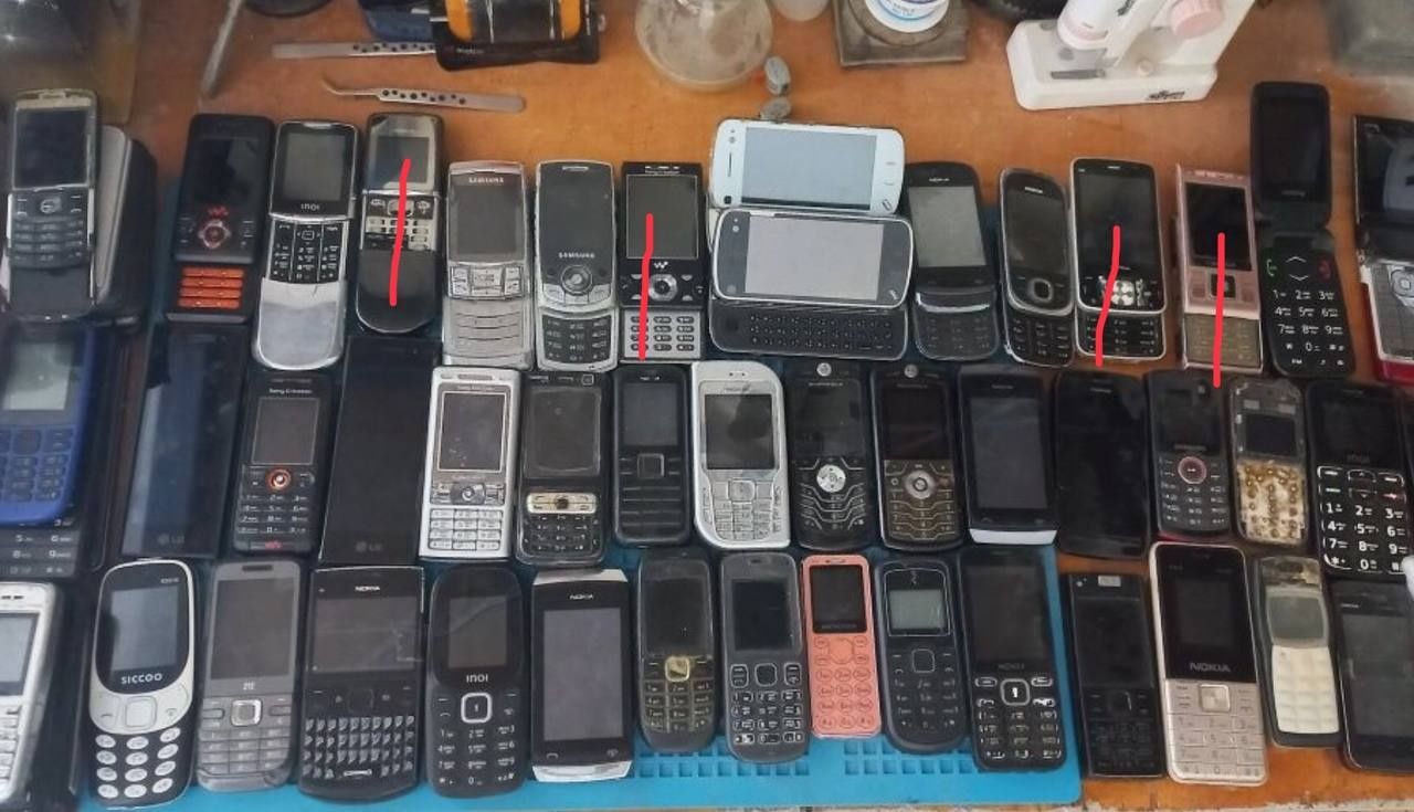 RETRO nokia - Samsung - sony Ericson -motorola va hokazo