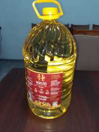 Растительное подсолнечное рафинированное, дезодорированное   масло