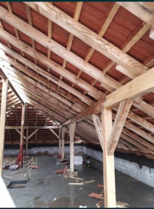 Executam acoperisuri montaj tigla met si ceramica mansardari dulgherie