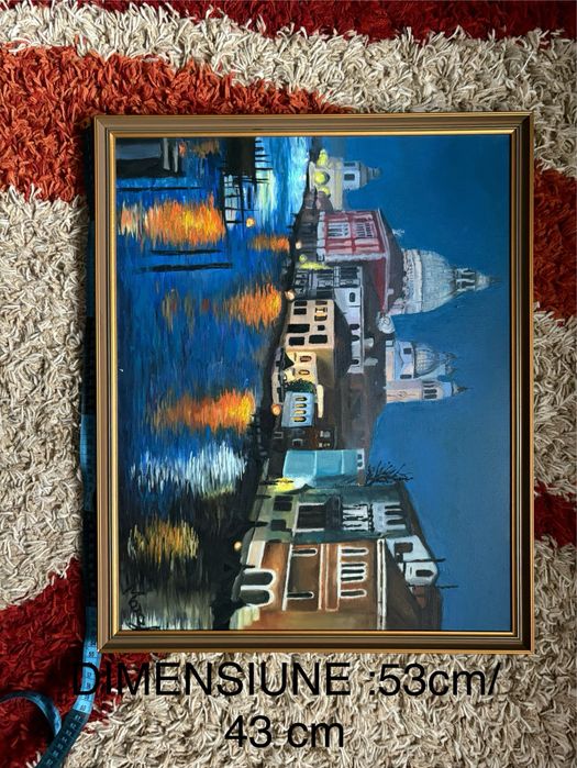 Tablou in ulei cu venetia