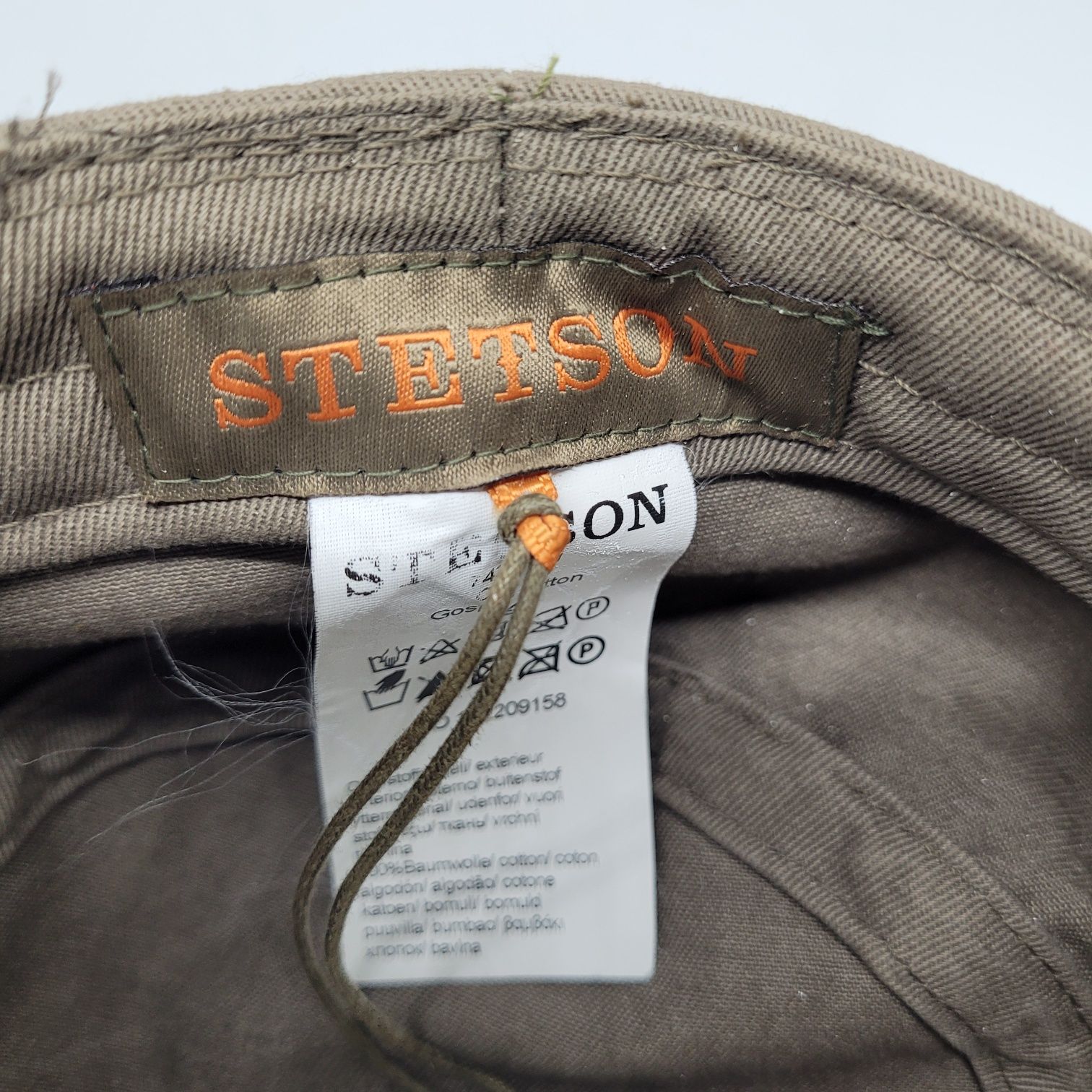 Stetson Gosper Armycap, Dark Beige, Size S (54-55 cm)