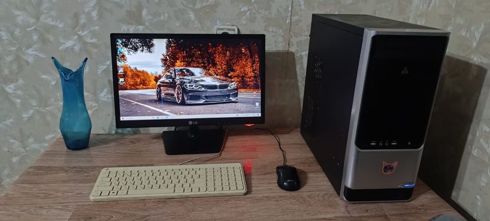 Компьютер 4-х ядерный в полном комплекте для работы, офиса, игр, дома